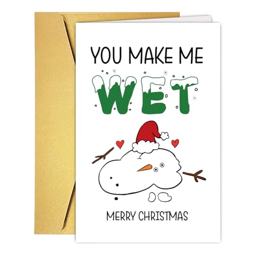 Funny Christmas Card for Him, Dirty Christmas Card Husband, Adult Christmas Card Him, Rude Christmas...