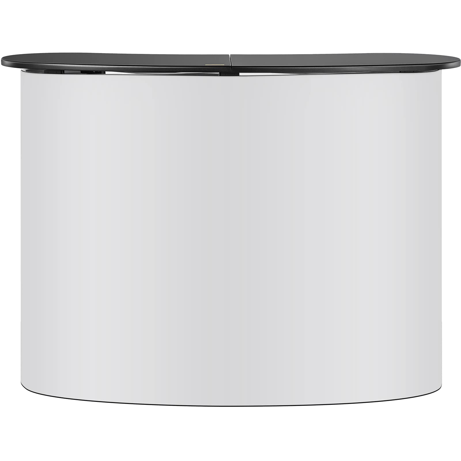 VEVOR Tavolino da Esposizione di Promozione 130 x 40 CM Espositore Commerciale Tavolo a Scomparsa Stand di Controsoffitto in Tessuto per Esposizione