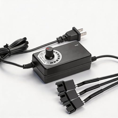 Delinx 100-240V AC/DC Power Supply & Fan Speed Controller