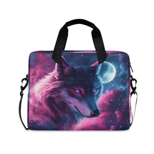 Quteprint Wolf Galaxy Star Moon 15.6�C���` �r�W�l�X�p���b�v�g�b�v�o�b�O �u���[�t�P�[�X �h�� �R���s���[�^�[�o�b�O 14~16�C���`�̃m�[�g�u�b�N�ɑΉ� �j�����p �I�t�B�X ���s �d���p�o�b�N�p�b�N