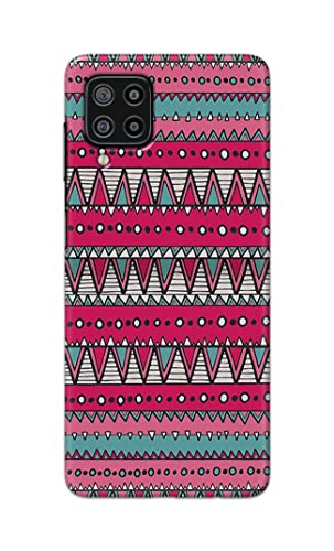Image of Printed Hard Back Cover Case for Samsung Galaxy F22 4G | Samsung Galaxy M22 4G Back Cover (Geometric Vintage Pattern) -1803