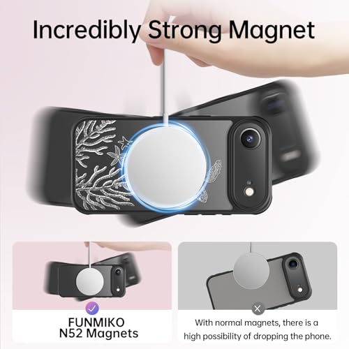 FUNMIKO Cute Phone Case for iPhone Air, Wireless Charging Compatible by FUNMIKO - Used condition - Image 3