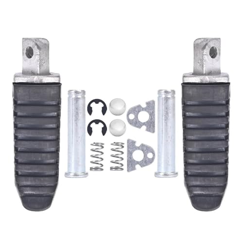Repose-pieds pliants antidérapants pour moto GSF400 74A en alu CNC
