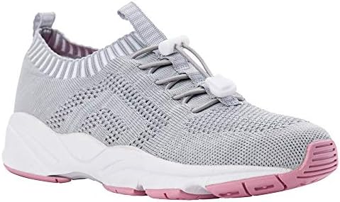 Propet Women's Stability ST, Grey/Pink, 5 Wide US | Image 1