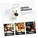 GOOHOCHY Delicate Xmas Squirrel Pendant Foam Tree Decoration Realistic Simulation Squirrel