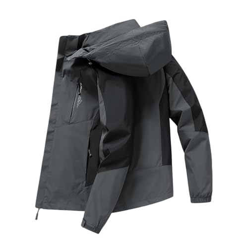 Veste de randonnée respirante et coupe-vent pour homme actif