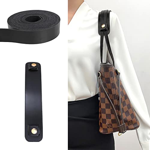 Yopiter Leather Strap ¾ Inch Wide 82 Inches Long, Leather Strip Very Suitable For Diy Arts & Craft Projects,Belts, Halters,Leather Watch Straps (1.9X210Cm), Black) #TOP4