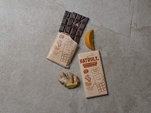 NATRULY Suiker- en Zoetstofvrije Chocolade. Gezoet met witlofvezel - Mix Smaken - Pack 6x85 g - Image 6