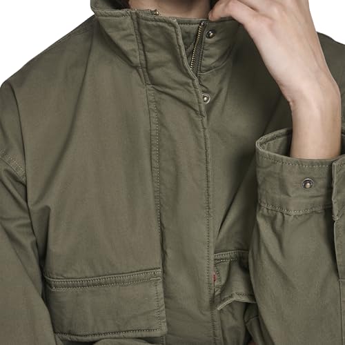 Image of Levi's Women's Cropped Cotton Surplus Jacket