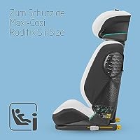 Maxi-Cosi Sommerbezug aus Biobaumwolle für den RodiFix S i-Size, Kindersitzbezug, atmungsaktives und feuchtigkeitsabsorbierendes Material, maschinenwaschbar, nachhaltige Baumwolle, Naturweiß – Ansicht 2