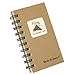 Fishing, The Fishermans Journal - MINI Kraft Brown Hard Cover (prompts on every page, recycled paper, read more...)