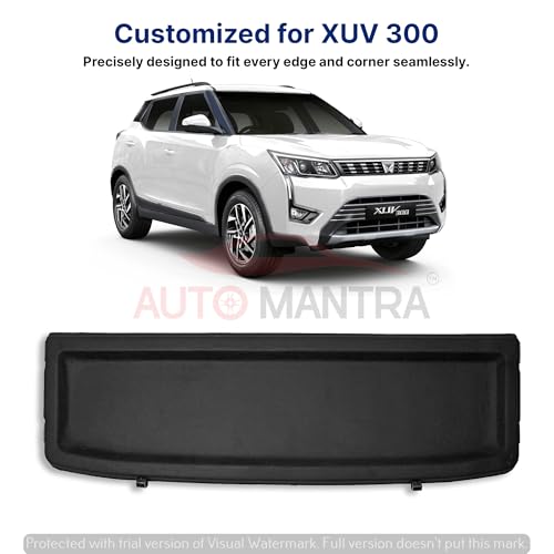 Image of Car Parcel Tray Diggi Luggage Tray in Perfect Fitting Compatible for XUV 300