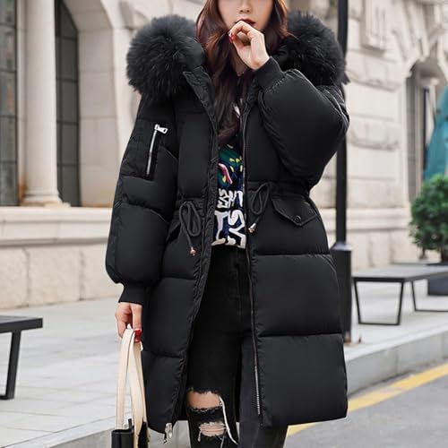 Doudoune à capuche légère femme veste imperméable contre le froid - 2