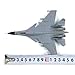 CHICHIYANG Alloy China J-15 Flying Shark Fighter Model 1:144 Scale, Alloy Aircraft Model for Collection Displaying