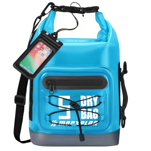Image of MORXPLOR Dry Bag Waterproof,5L /10L /20L /30L /40L /55L Roll Top Dry Bag Backpack with WaterProof Phone Case for Swim,Kayak