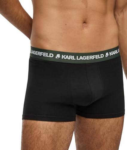 Karl Lagerfeld Hombre Trunk de Algodón Premium Pack de 5 Ropa Interior 5
