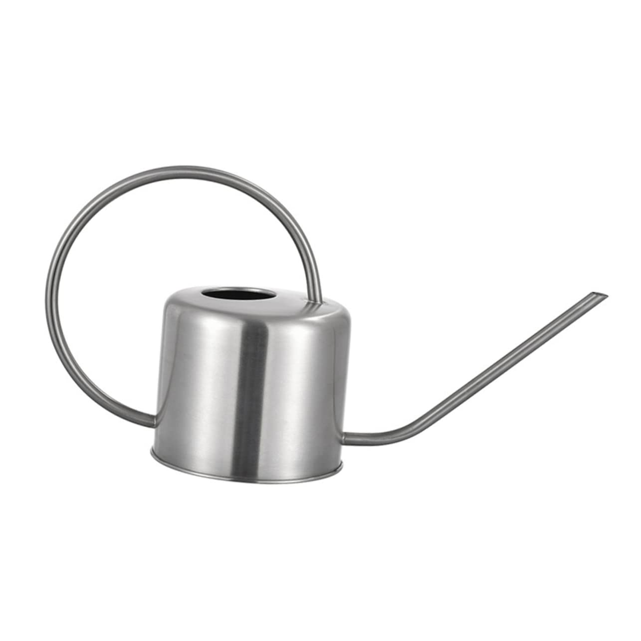 Regaderas for plantas de interior y jardín, con boquilla for riego de plantas de exterior. Elegante regadera de acero inoxidable con boquilla larga for riego de suculentas y plantas de interior.