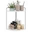 Black-white Marble 2 Tier
