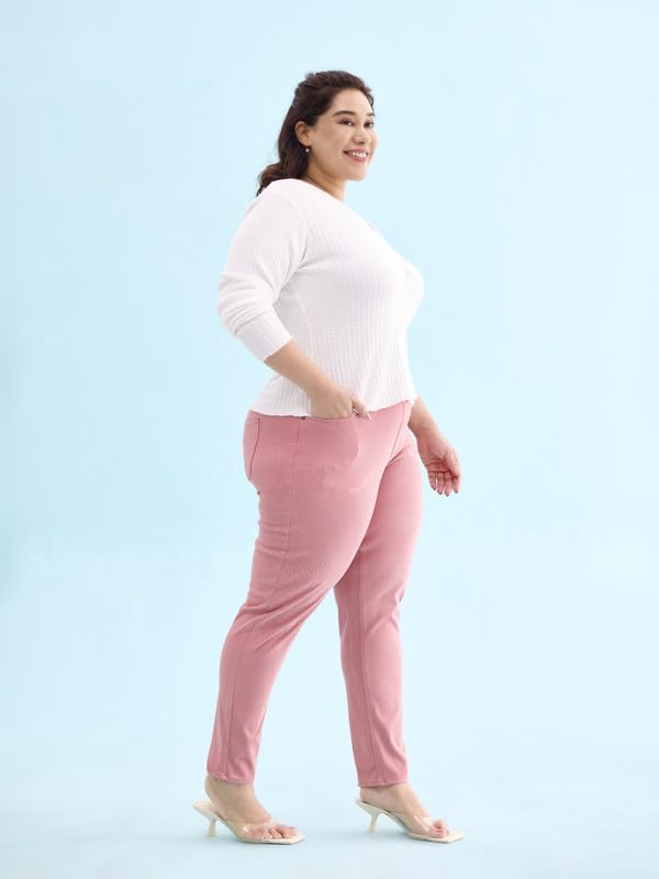 Image of GO COLORS Women Mid Rise Premium Straight Jeans