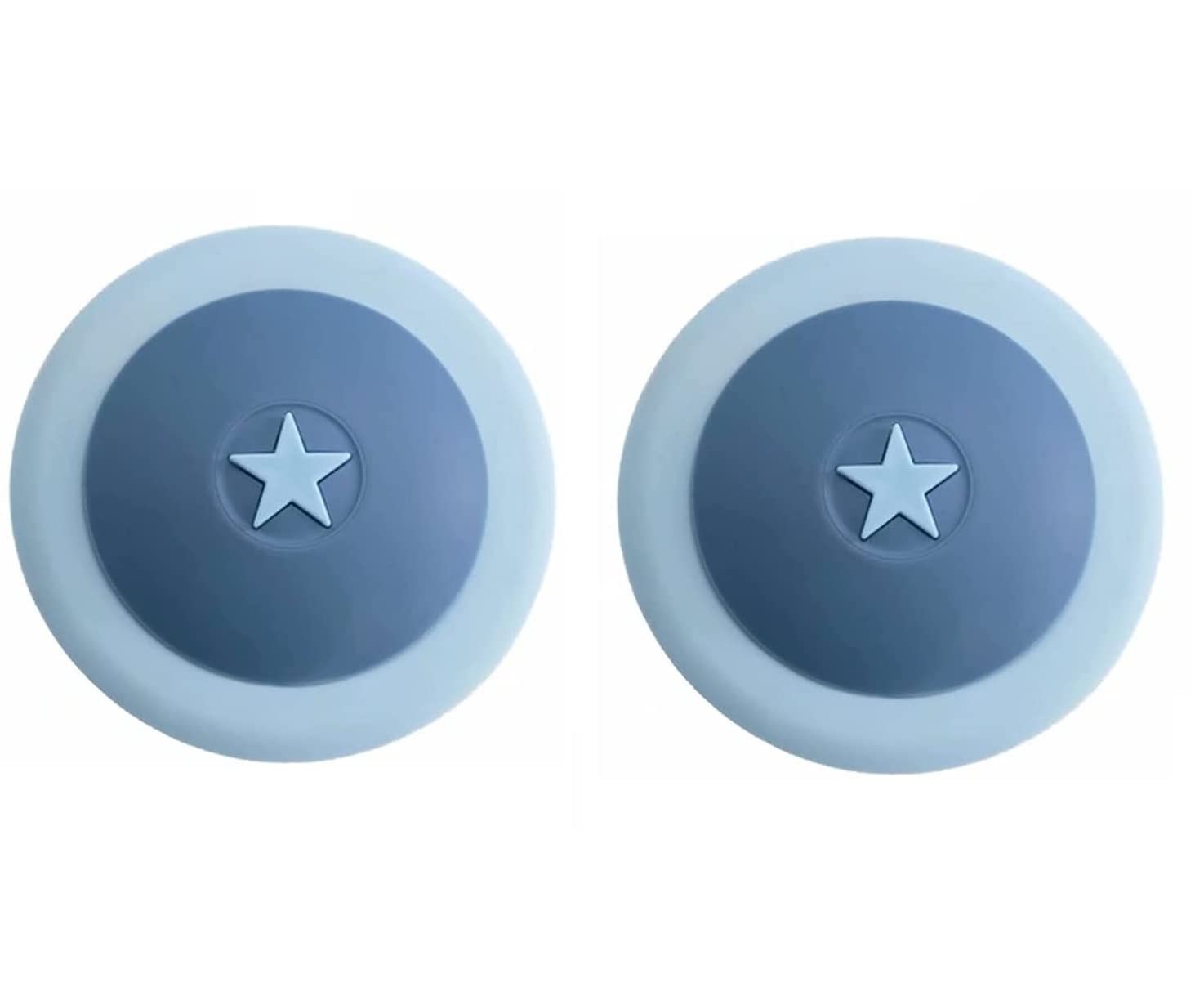 P-Plus International Hair Catcher & Drain Stopper, 2 in 1 Sink Drain Cover, Flex Silicone Strainer for Shower/Bathtub/Tub/Floor Drain/Kitchen Sink(Blue, Pack of 2) (B09X1M3LZ4) Amazon Price History, Amazon Price Tracker