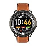 temperatura corporal Smartwatch - Kardiowatch WM18 Plus, Brown