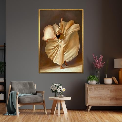 Toile danseuse élégante pour embellir un mur vide sans effort - 3