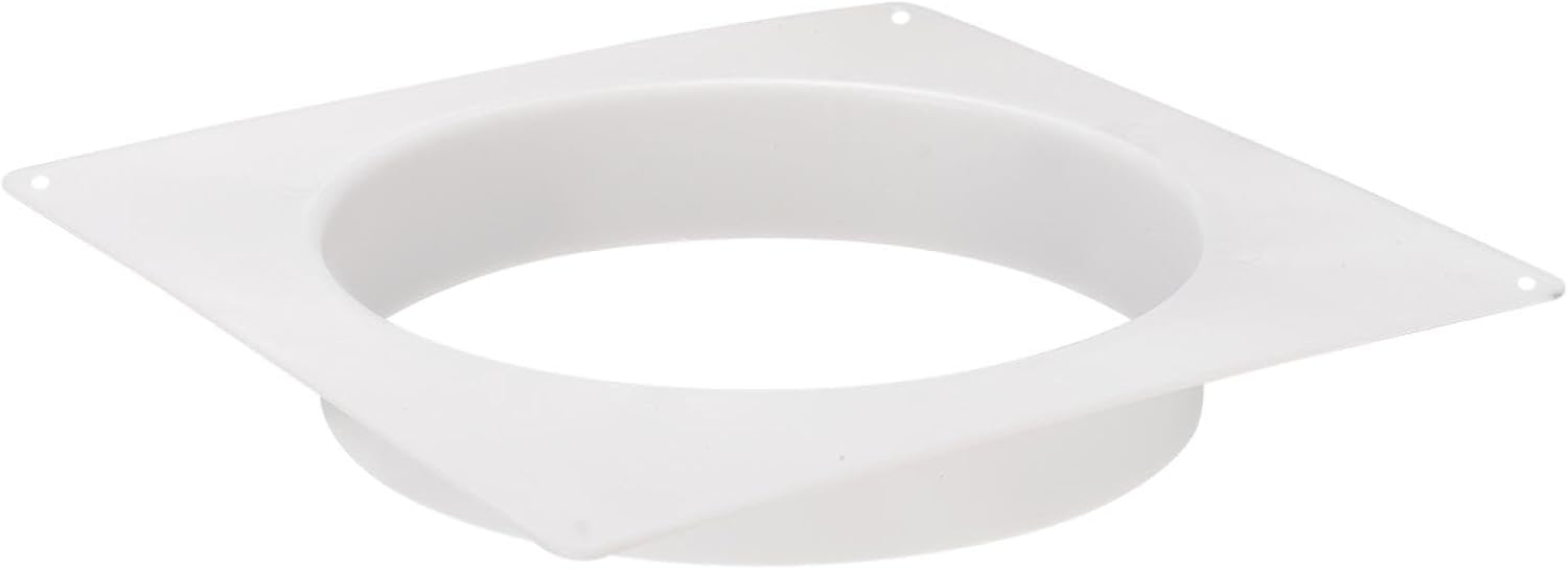 Home and Garden Parts 10Inch Duct Connector Flange ABS Plastic Mounting Plate Hose Pipe Adaptor #CN/251024/00991