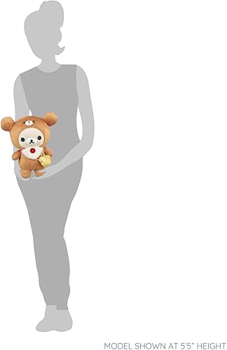 Miniatura 5 de Korilakkuma San-X Original Chairoikoguma Kigurumi Series - Peluche de 14 pulgadas