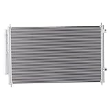 TRQ A/C Condenser and Receiver Drier Assembly Compatible with 2007-13 Acura MDX 2010-13 ZDX