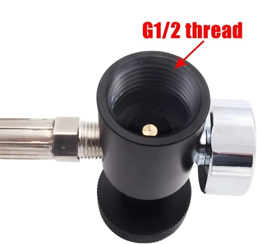 VaVoger Paintball PCP Air Rifle Fill Adapter with 10 inch Braided Hose and 3000 psi Gauge