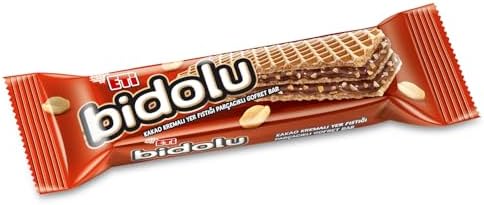 Eti Bidolu Kakaolu Yer Fıstıklı Gofret 29 g Tekli Paket - Görsel 1