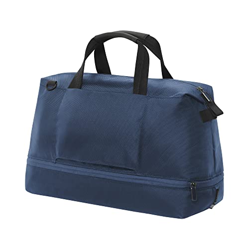 Victorinox Werks Traveler 6.0 Weekender Bag With Zipper Expansion, Blue, 12.6-inch