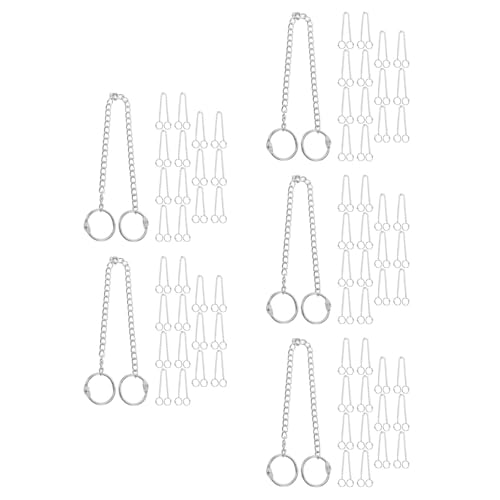 Cadenas metálicas colgantes de acero inoxidable resistente PRETYZOOM