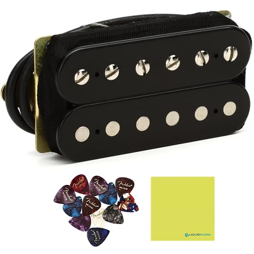 DiMarzio DP155FBK The Tone Zone F-Spaced Humbucker Pickup, Black