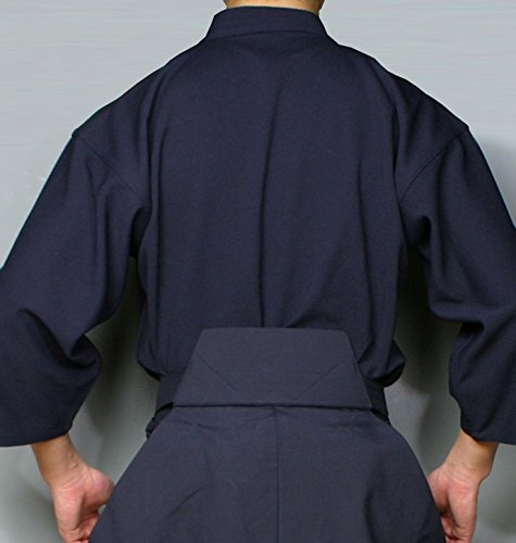 剣道屋 織刺調・紺ジャージ剣道着(上着) (2.5号)