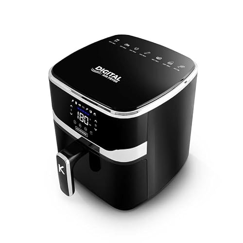 Kitchencook - Airmed55 - Noir - Friteuse Sans Huile - 5,5 L - 1400 W – vue 6