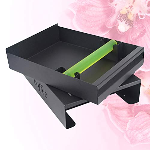 Cabilock — Cafeteira de aço inoxidável para lixeira de café, recipiente de lixo, gaveta, café, expre