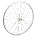 Wheel Front 27 x 1-1/4 Alloy Rim, Silver, 36H, Schrader