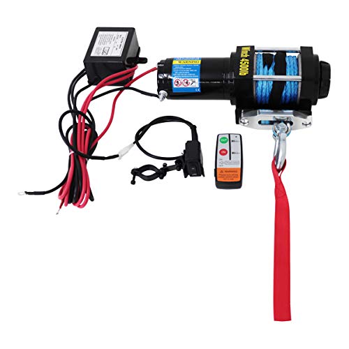 Amazon.co.jp: WEIMALL 電動ウインチ 12v 4500LBS（2041kg）ロープ