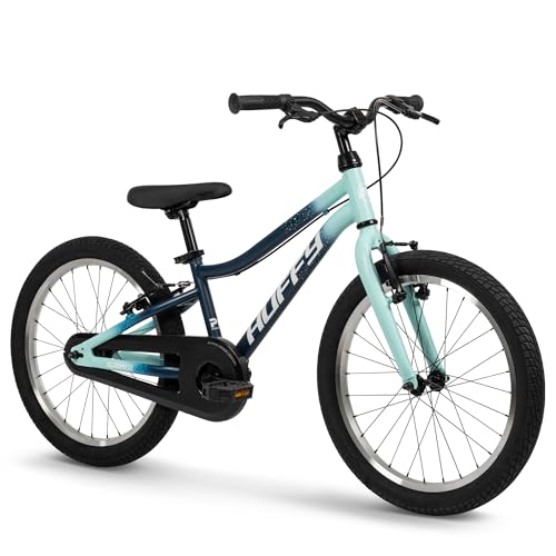 Huffy 20-Inch GRM Kids Bike Designed for a Natural Riding Position Dual Braking System for Confident Control Full Chainguard for Safety Fits Riders 4552 Tall Blue