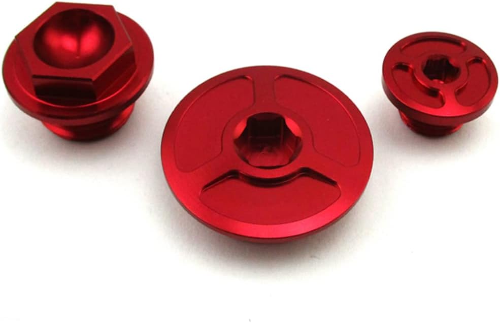 DJ-Motor Engine Timing Oil Filter Plugs For XR250 Baja Motard TRX400EX TRX450R/ER CRF150R (2007-2016) CRF250R (2010-2016) CRF450R (2002-2016) CRF450X (2005-2016)