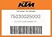 Ktm Genuine Clutch Case Gasket 07-75030025000