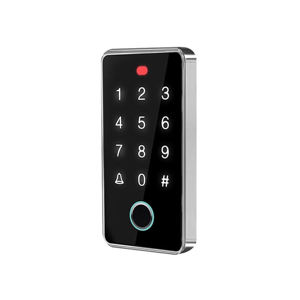 Controlador de acceso independiente RFID con carcasa de metal EM de 125 KHz con huella dactilar, tarjeta, pin