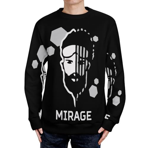 [�A�[���b�N] Apex Legends �Z�[�^�[ �����Y �N���[�l�b�N ���� �h�� �V���v�� �J�W���A�� �g�b�v�X �H�~�� �ʋ� �ʊw 3XL