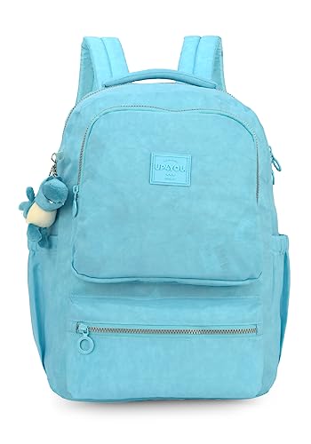 Mochila Costa Escolar Crinkle Up4you MJ48985UP Turquesa