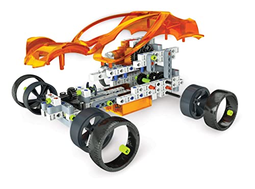 Clementoni - 52181 - Science et Jeu - Mon Atelier de Mécanique - Véhicules et Machines - Jeu de Construction et Création pour Enfants - Dès 8 Ans et Plus - 50 Modèles Réalisables