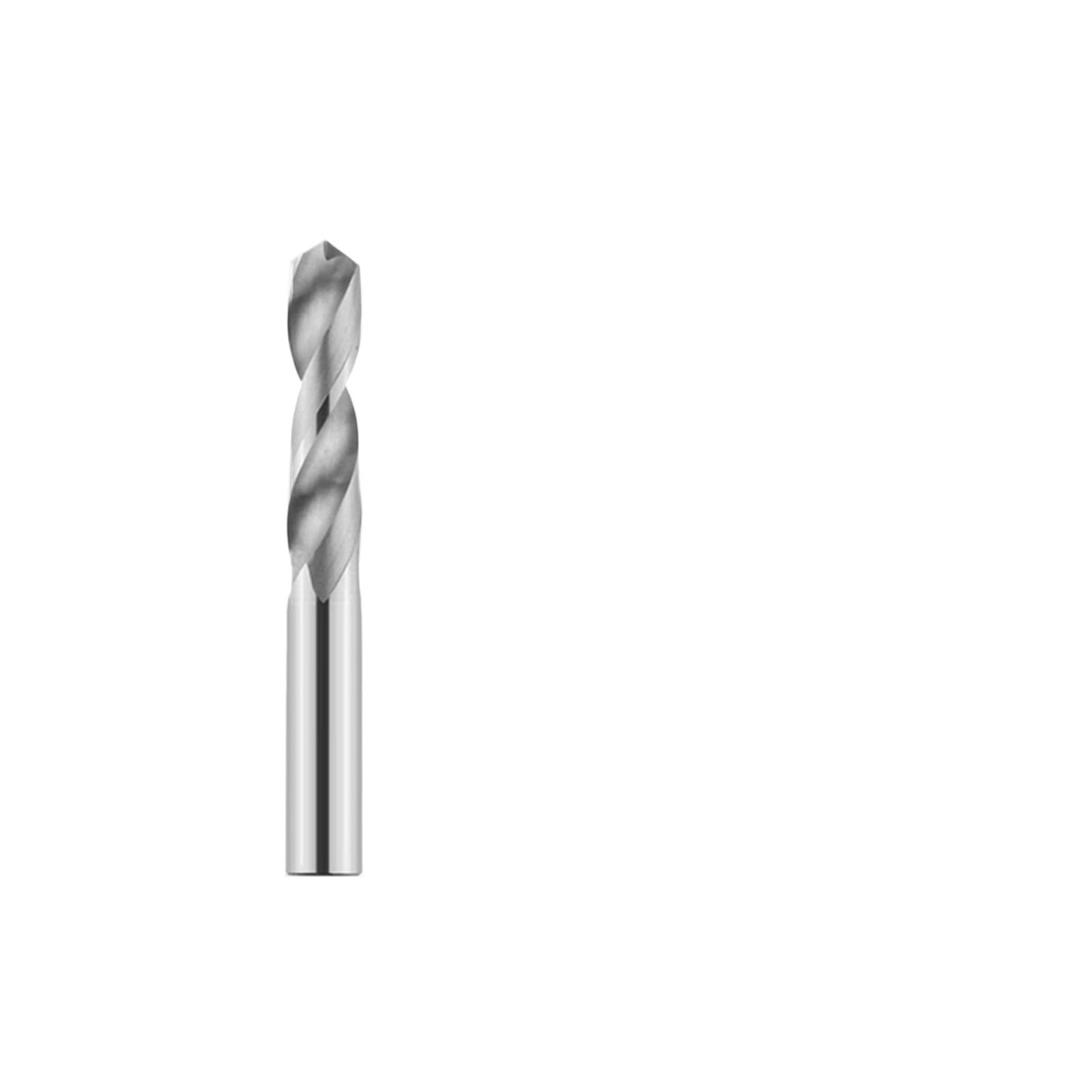 Brocas de Metal Broca Carburo HRC45 °, taladros acero tungsteno for máquina torno CNC, herramientas perforación aleación 12,5-20mm, 1 ud(12.9mm)