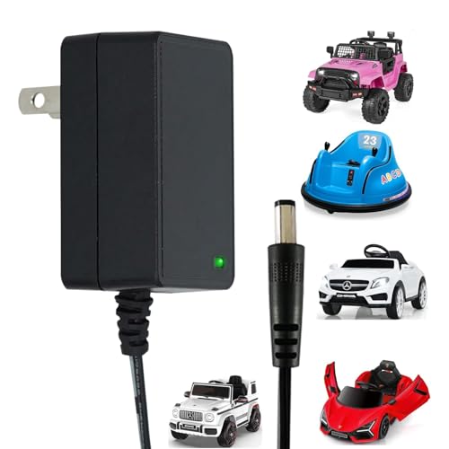 12 V Universal Kids Riding Toy Chargers,12V Kids Charger for Ride On Car, 12V Various Electric Ride-on Toys Car Battery Charger,12V Battery Charger,6.6Ft Cable