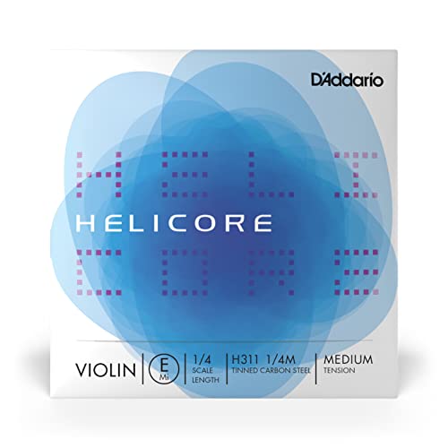 D’Addario Helicore Violin String 1/4 Scale – Premium Sound and Durability