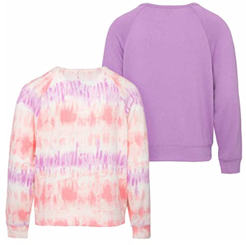 Tee-shirt manches longues fille Lucky Brand lot de 2 hauts coton